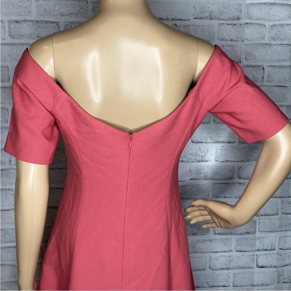 Cinq a sept Kenna rose off the shoulder dress 2 - Picture 9 of 13